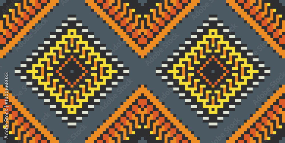 Motif Islamic Pattern Designfolk Embroidery, Aztec Geometric Ornament Print. Design for Carpet, Wallpaper, Clothing, Wrapping, Fabric Motif Islamic Pattern Designfolk Embroidery, Aztec Geometric Ornament Print. Design for Carpet, Wallpaper, Clothing, Wrapping, Fabric