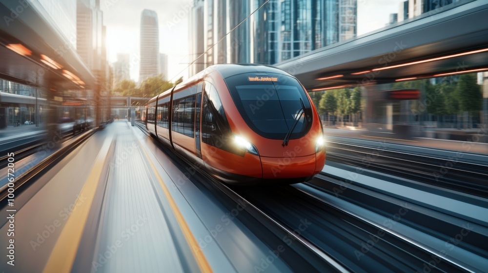 Modern Transportation System with High-Speed Train Modern Transportation System with High-Speed Train