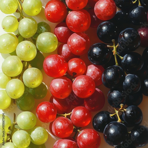 Fresh grape bunch