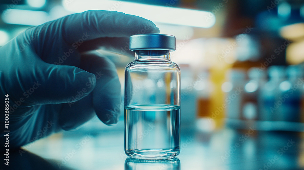 scientist's gloved hand holds a beaker with precision, symbolizing safety, accuracy, and innovation in pharmaceutical research, highlighting the critical role of sterile procedures in medicine scientist's gloved hand holds a beaker with precision, symbolizing safety, accuracy, and innovation in pharmaceutical research, highlighting the critical role of sterile procedures in medicine