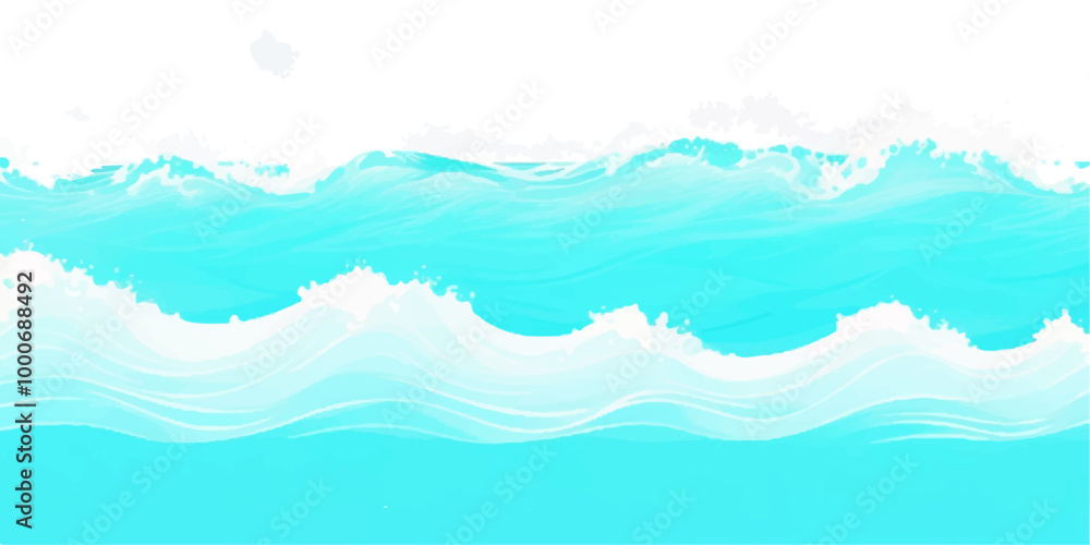 Transparent abstract soft green and blue abstract water color ocean wave texture background. Banner Graphic Resource as background for ocean wave and water wave abstract graphics Transparent abstract soft green and blue abstract water color ocean wave texture background. Banner Graphic Resource as background for ocean wave and water wave abstract graphics