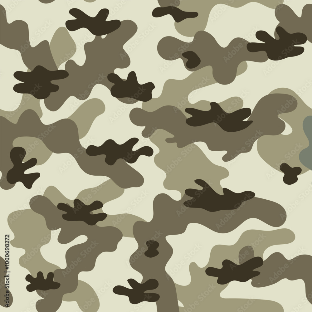 Camouflage military seamless pattern. Vector illustration Camouflage military seamless pattern. Vector illustration