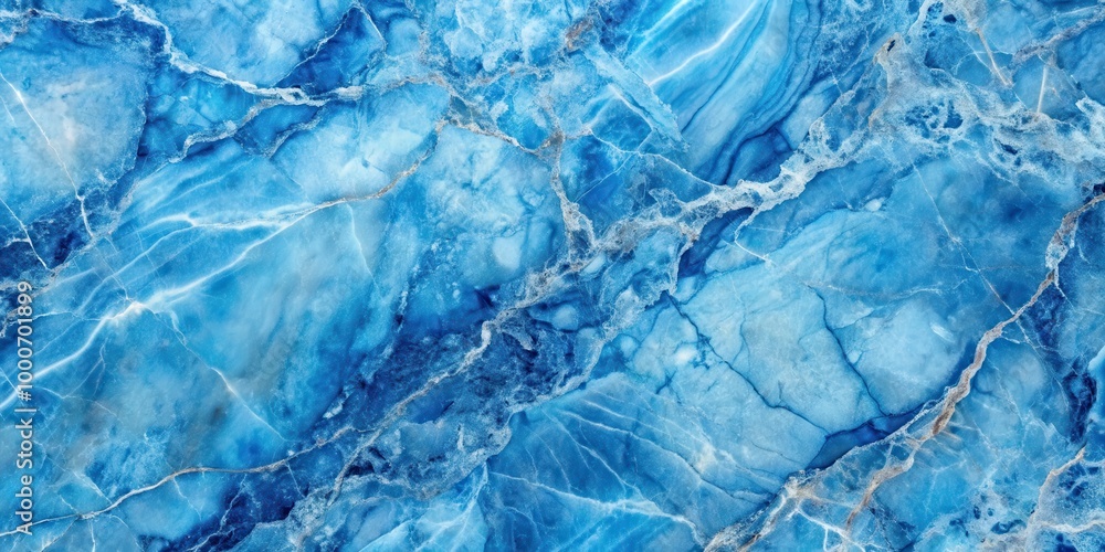 Obraz premium Abstract blue marble pattern texture material for design projects, blue, marble, pattern, texture, abstract, design, background