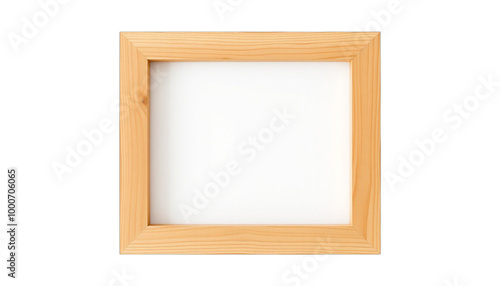 TRANSPARENT PNG ULTRA HD 8K Painting frame simple carved pinewood mahogany aluminum gold white wood square rectangular shape Smooth design delicate ornate carving against transparent background