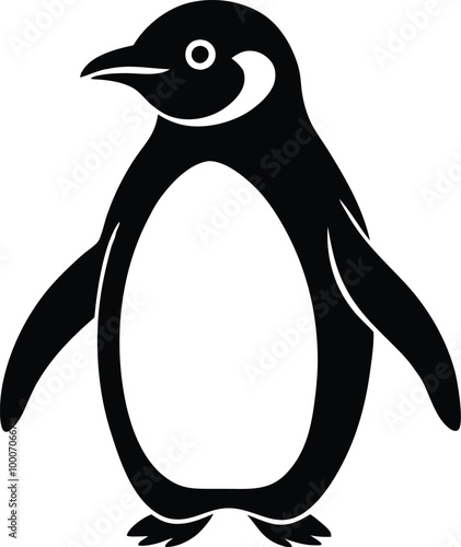 penguin icon with Transparent Background - Versatile Clipart