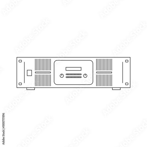 Icon  Digital Power amplifier field Icons