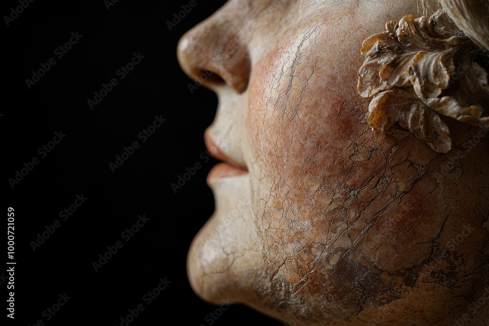 Weathered and cracked skin texture Weathered and cracked skin texture