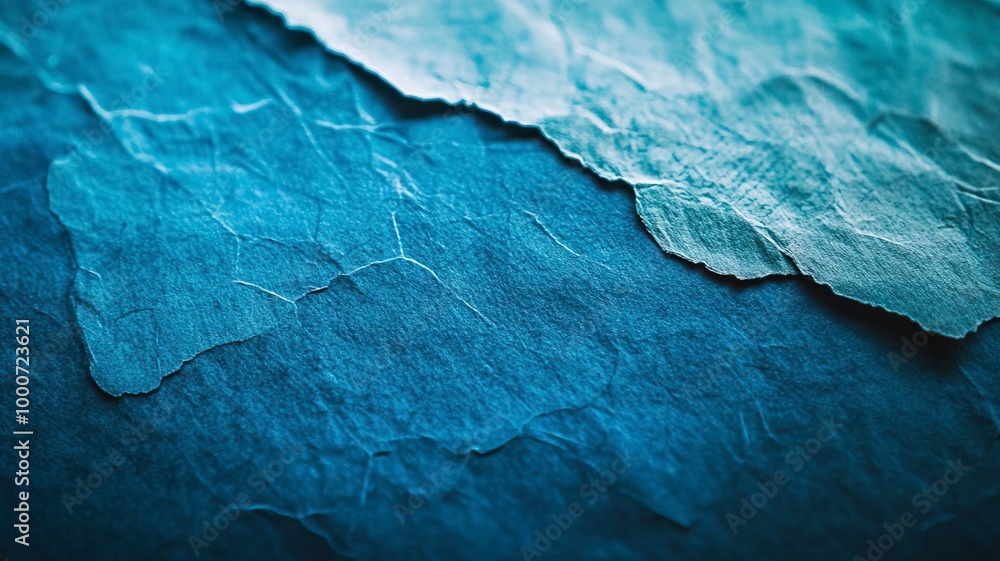 custom made wallpaper toronto digitalMacro Shot of Handmade Blue Paper Texture .generative ai