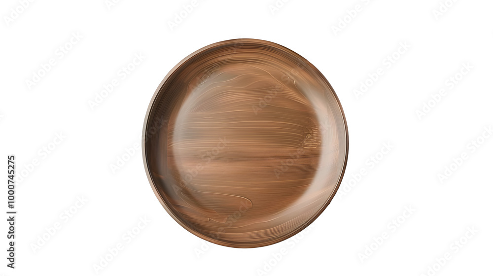 Plate on white wood with no food Seen from above with space for text Plate on white wood with no food Seen from above with space for text