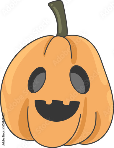 Wallpaper Mural halloween pumpkins face Torontodigital.ca