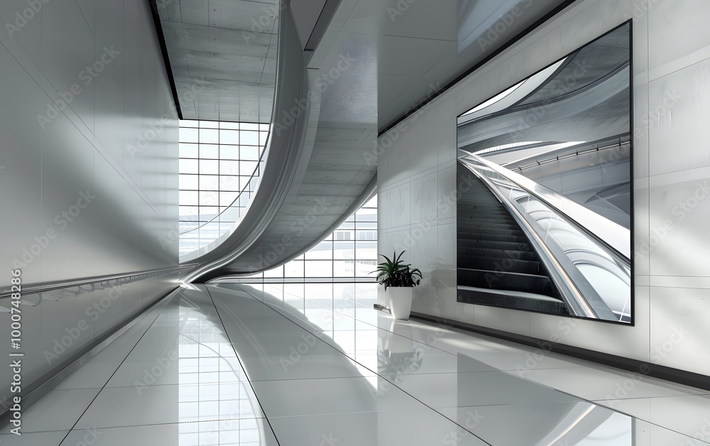 Fototapeta premium Modern Architecture Interior Design