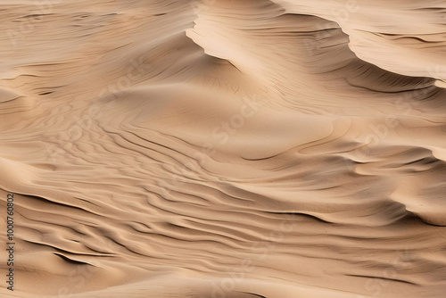 Serene sand dunes background, Sand texture