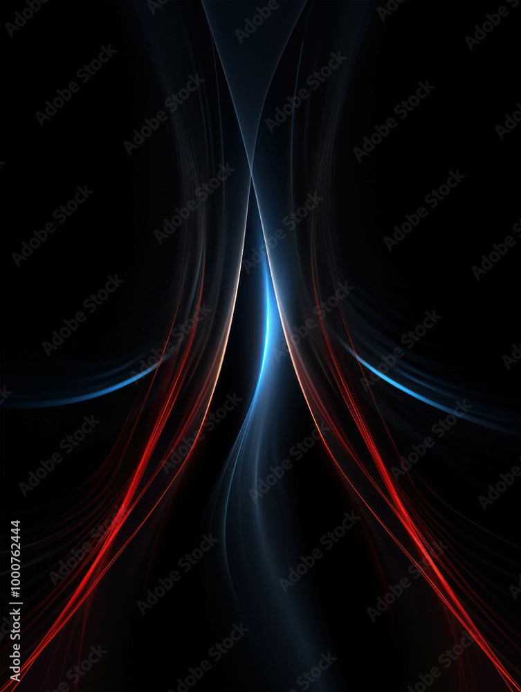 Glowing Digital Light Effects on Dark Background Glowing Digital Light Effects on Dark Background