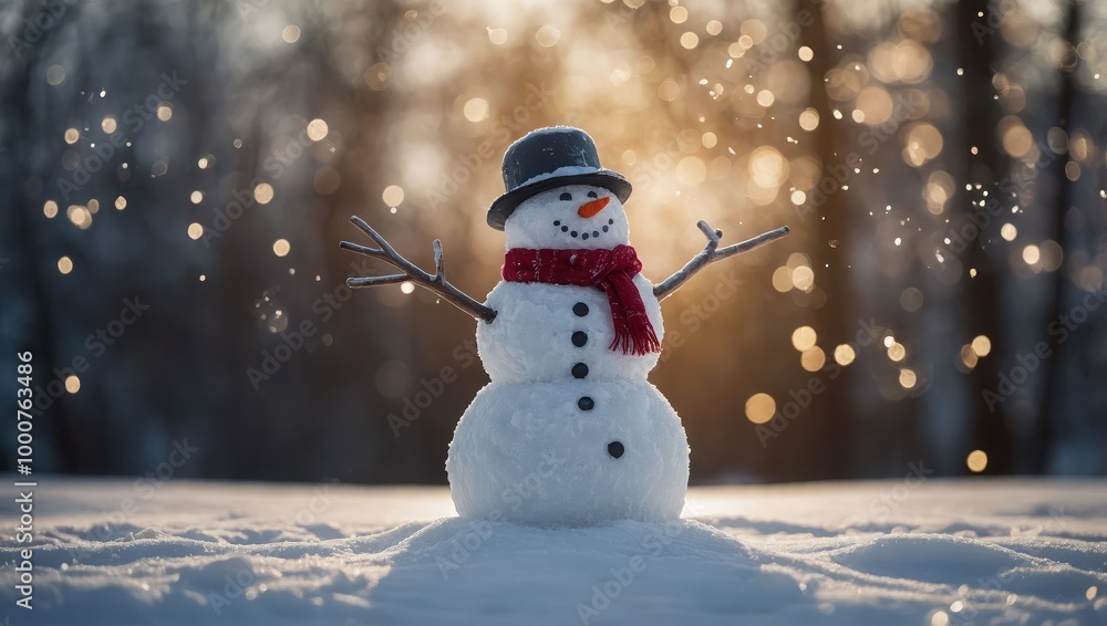 Obraz premium snowman