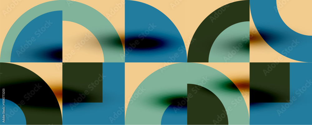 Neo memphis geometric pattern with circles, squares. Pop art abstract background for covers, banners, flyers and posters and other templates Neo memphis geometric pattern with circles, squares. Pop art abstract background for covers, banners, flyers and posters and other templates
