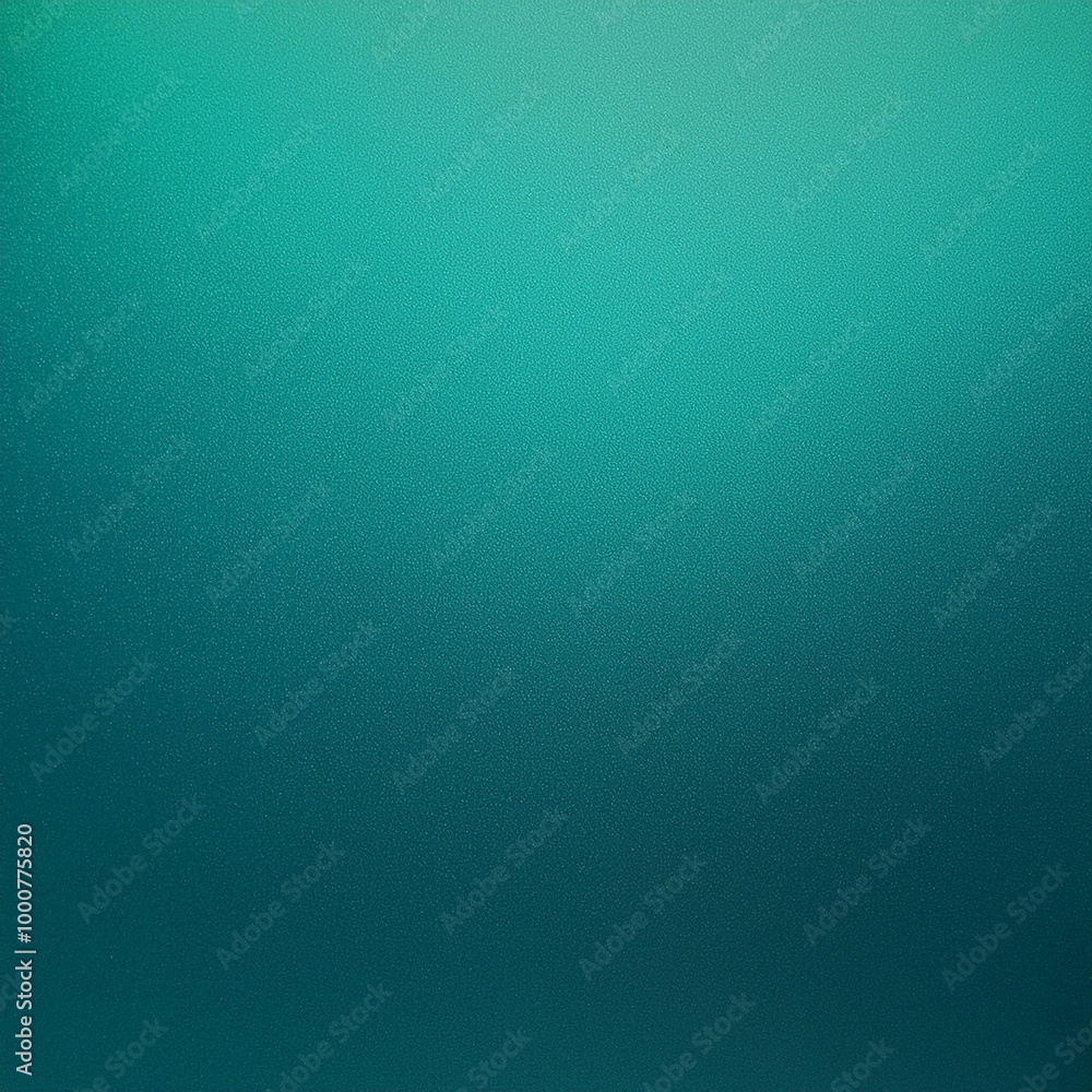 Fototapeta premium modern and simple tosca gradient colors background with grain rough texture