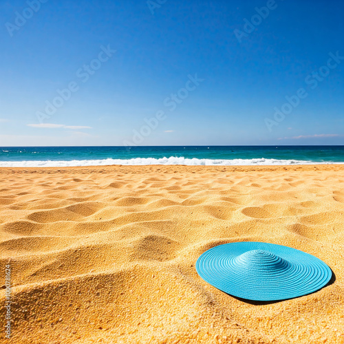 summer vacation on the beach. sunset on the beach. sunrise on the beach. relaxing place on the front sea beach. sea side costal beach wave view. photo