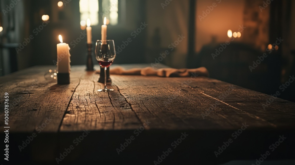 Candlelit Table Setting Candlelit Table Setting