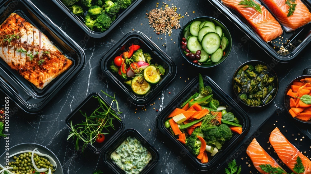 Healthy Meal Prep - A Variety of Delicious Dishes Healthy Meal Prep - A Variety of Delicious Dishes