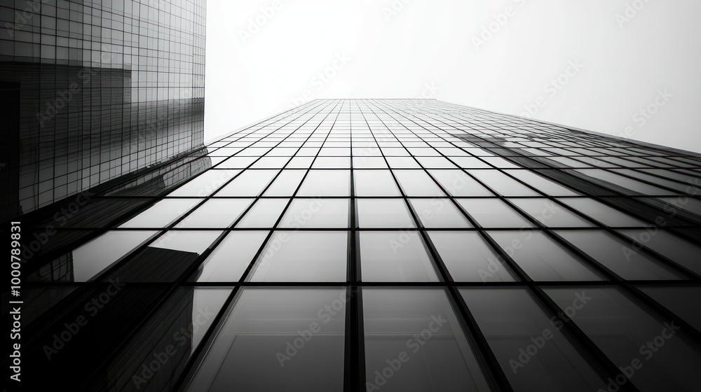 Glass Facade Skyscraper Glass Facade Skyscraper