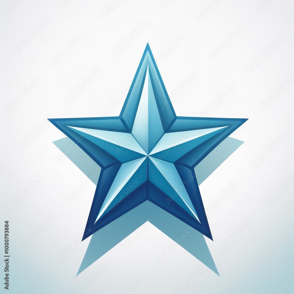 Flat art star logo, designed with a simple and simple shape Flat art star logo, designed with a simple and simple shape