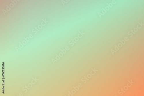 Abstract light green background with grainy gradient, bright and saturated gradient for album cover. Soft color palette of vector gradients.