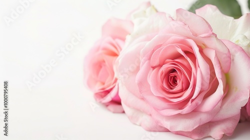 Beautiful composition spring flowers. Bouquet of pink tulips flowers on pastel pink background. Valentine's Day, Easter, Birthday, Happy Women's Day, Mother's Day. Flat lay, top view, copy space