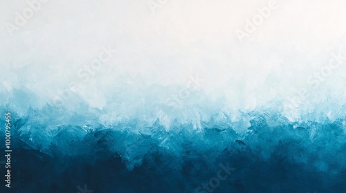 Abstract blue and white textured background