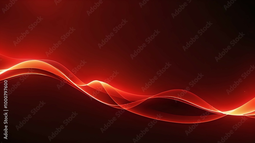 Fototapeta premium geometric background,seamless pattern with flowers,abstract red wave background