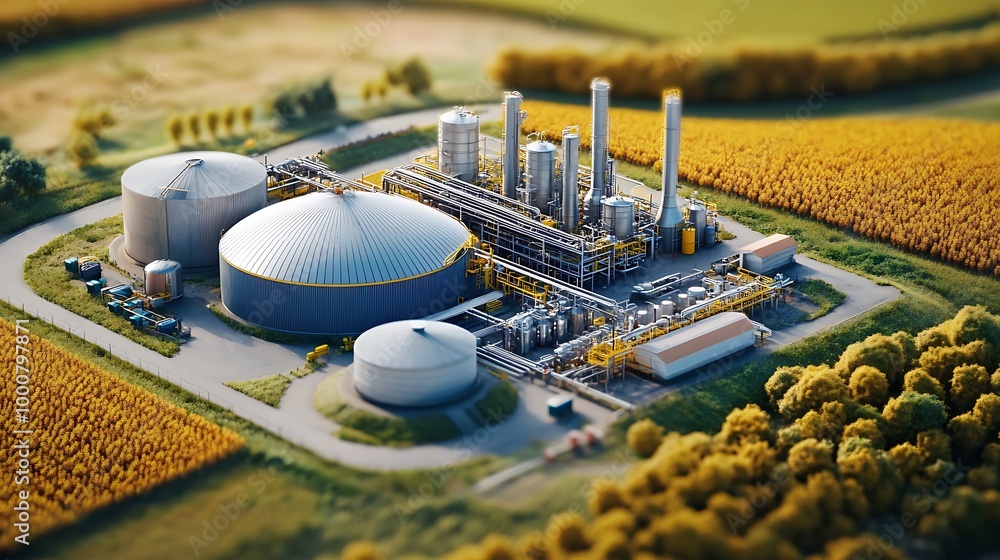 Biogas Plant Simulation with Waste Processing A detailed simulation of ...