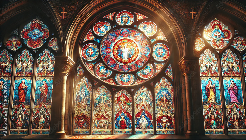 Obraz premium ステンドグラス