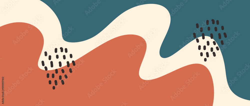 Abstract organic shapes background, vector organic background, abstract organic vector banner template Abstract organic shapes background, vector organic background, abstract organic vector banner template