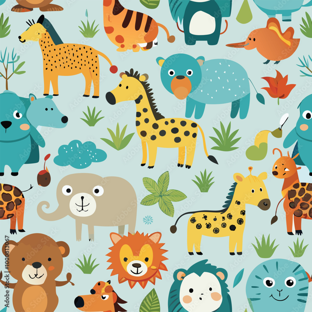 Naklejka premium seamless pattern design 