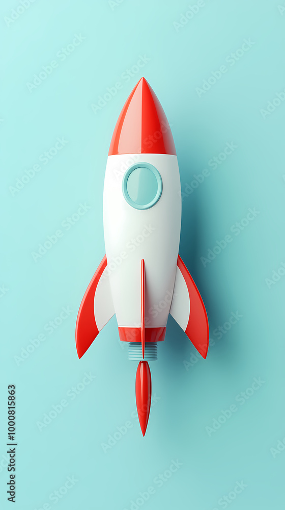 Minimalist rocket launch Minimalist rocket launch