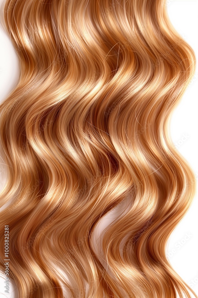Fototapeta premium Sample of a woman's hair color and texture