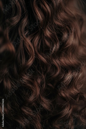Sample of a woman's hair color and texture