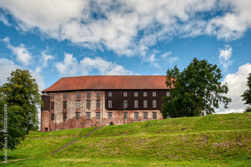 Obraz premium Kolding is a Danish seaport located on the fjord of the same name in Southern Denmark. It is the main city of the municipality of Kolding.
