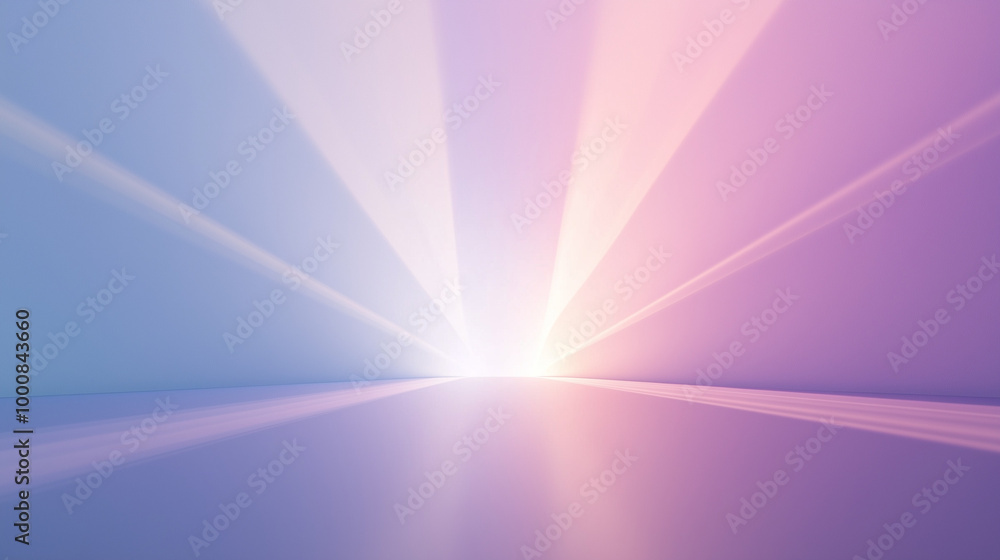 Minimalist Pastel Light Rays Minimalist Pastel Light Rays