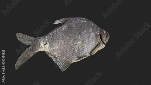 Bream dry fish