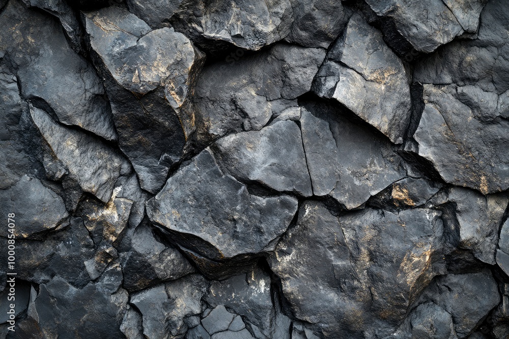 Volcanic tuff rock texture background - generative ai Volcanic tuff rock texture background - generative ai