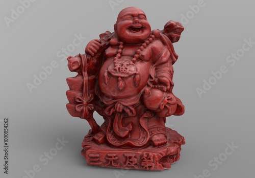 Monk Laughing Buddha