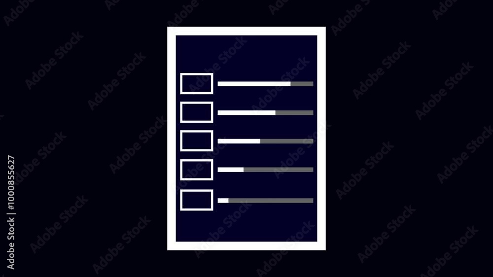Checklist Clipboard Icon, Document with Tick Check marks. tick mark on check box on checklist paper. Checklist Clipboard Icon, Document with Tick Check marks. tick mark on check box on checklist paper.