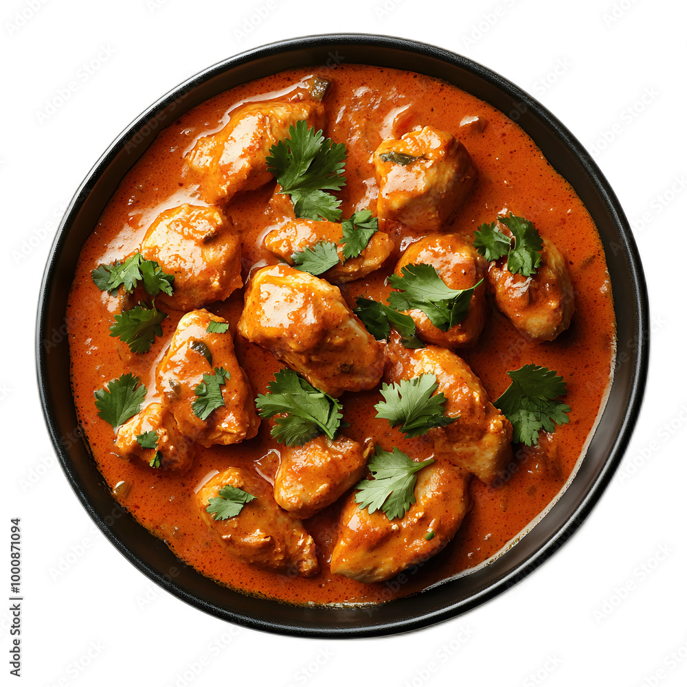 Butter Chicken Isolate Butter Chicken Isolate
