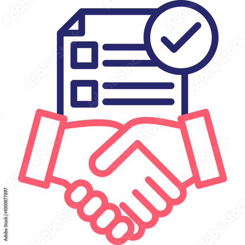 Contract Negotiation Icon