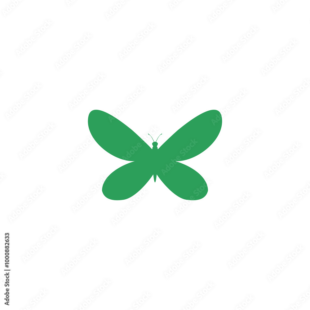 Color butterfly icon isolated on transparent background Color butterfly icon isolated on transparent background