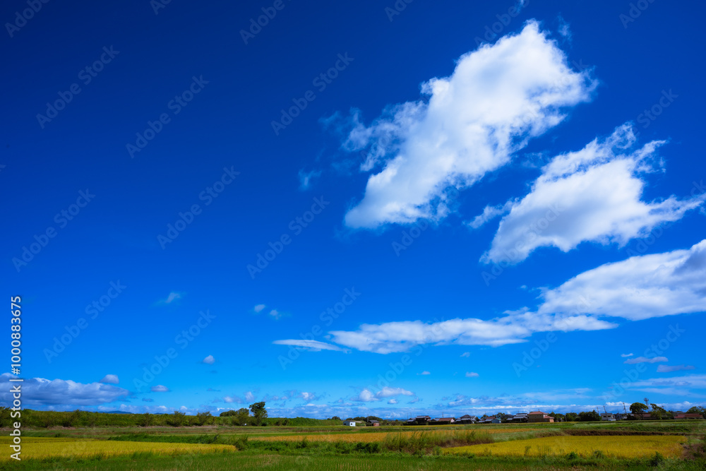 Obraz premium 三つ雲