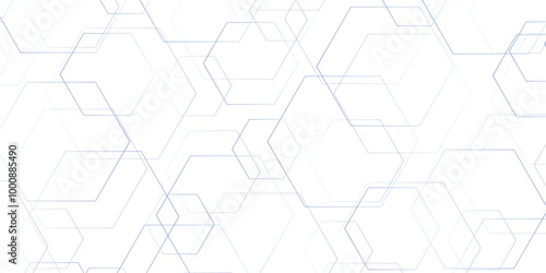 Abstract white background with hexagons. Abstract hexagon polygonal pattern background vector. overlapping hexagon pattern abstract futuristic background design. data concept, poster, flyer, wallpaper
