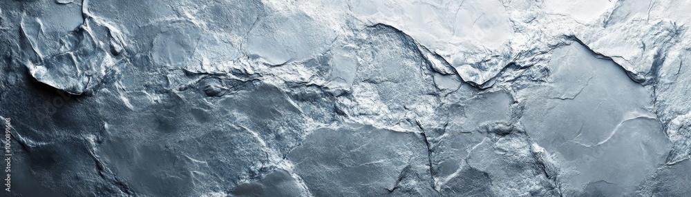 Frozen Artistry, Ice Crystals Embellish Textured Wall Frozen Artistry, Ice Crystals Embellish Textured Wall