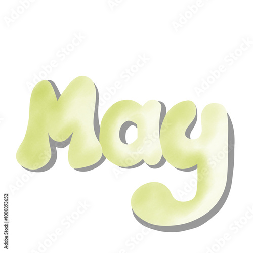 12  name of month, May