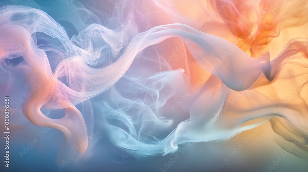 Abstract background of colorful smoke. Abstract background of colorful smoke.